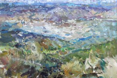 Vira Ustianska, Inspiration, 2025. Oil on canvas, 18" x 24". Vira Ustianska, Inspiration, 2025. Oil on canvas, 18" x 24".