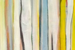 Laura Laslo, Mellow Chromatic, 2022. Acrylic on canvas, 20" x 16”.
