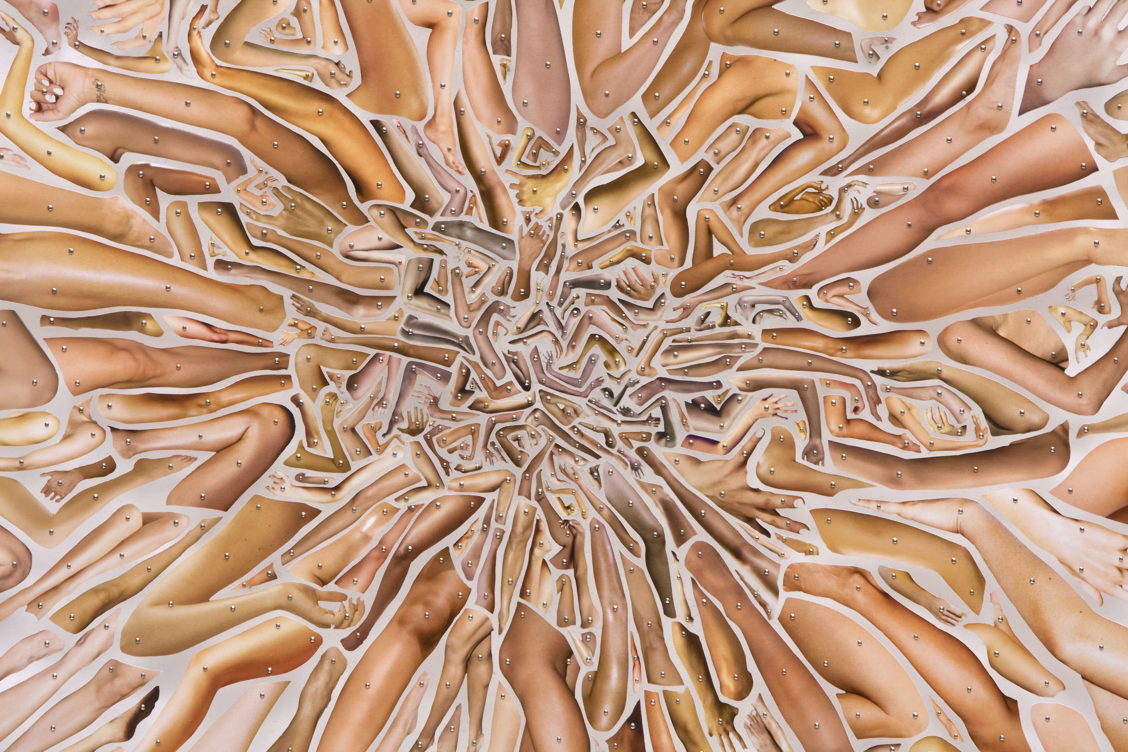 David Adey, Gravitational Radius (detail), 2012. Digital images, laster-cut digital print, pins, foam panel, 47” x 47” x 3.5”. David Adey, Gravitational Radius (detail), 2012. Digital images, laster-cut digital print, pins, foam panel, 47” x 47” x 3.5”.