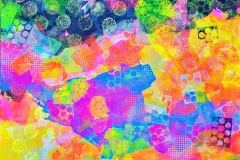 Dawn Tappen, Your Energy Matters III, 2025. Acrylic on canvas, 48" x 36".