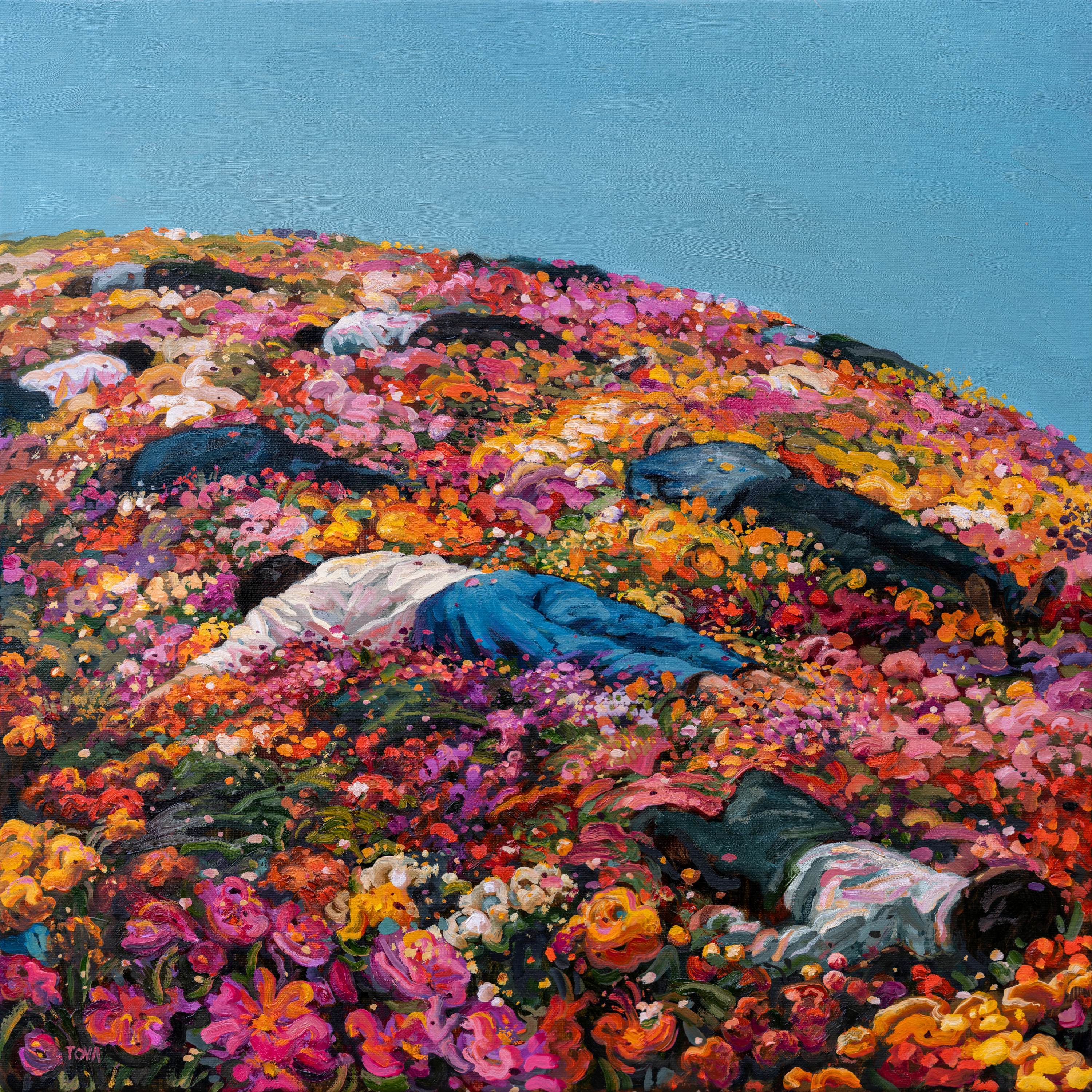 Kate Tova, Collective Fatigue, 2025. 20 x 20 in Kate Tova, Collective Fatigue, 2025. 20 x 20 in