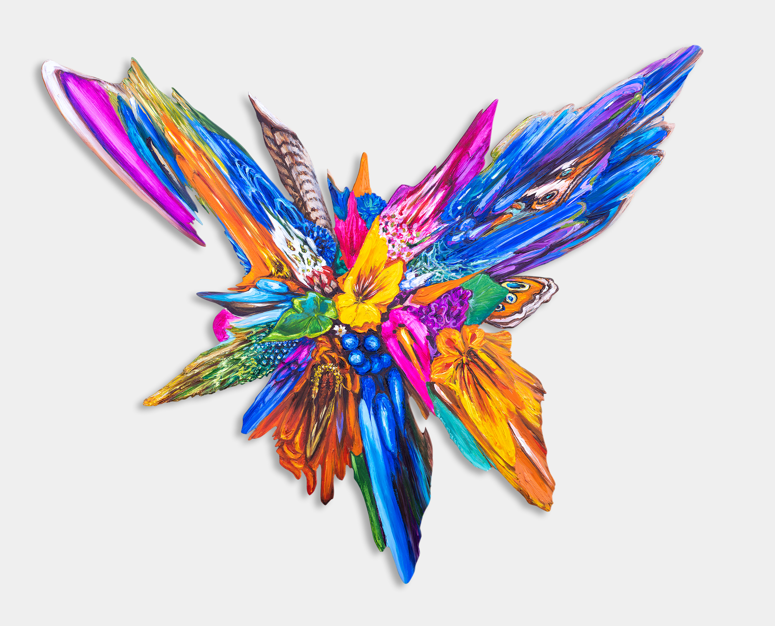 Kate Tova, Golden Gate Park Glitch II, 2020. Acrylic on wood, 27 x 29 in Kate Tova, Golden Gate Park Glitch II, 2020. Acrylic on wood, 27 x 29 in