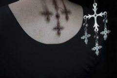 Rosalie Rosenthal, Ghost Mark, from the Midlife Tableaux project. Photography.