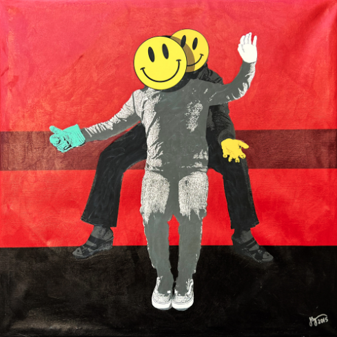 Jon Savage, Help Wasted. 24" x 24" Jon Savage, Help Wasted. 24" x 24"