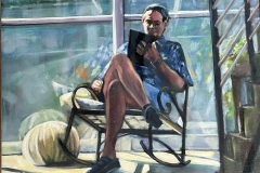 Jo Ann Bray, Reflections, 2024. Oil on canvas, 24" x 18". $695 Jo Ann Bray, Reflections, 2024. Oil on canvas, 24" x 18". $695
