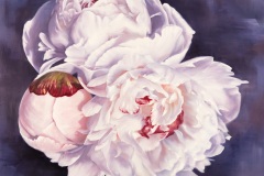 Robyn Palescandolo, Bouquet: White Winter Peonies, 2025. Oil on canvas, 39.5" x 39.5". $10200 Robyn Palescandolo, Bouquet: White Winter Peonies, 2025. Oil on canvas, 39.5" x 39.5". $10200