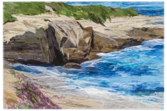 Kathy Piper, Pacific Interface , 2019, 20" x 29.75".