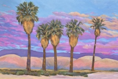 Holly Given, Desert Quintet, 2026. Oil on canvas, 25.5" x 37.5”. $1000. Holly Given, Desert Quintet, 2026. Oil on canvas, 25.5" x 37.5”. $1000.