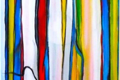 Laura Laslo, Chromatic Interlude, 2025. Acrylic on canvas, 20" x 16”. $350. Laura Laslo, Chromatic Interlude, 2025. Acrylic on canvas, 20" x 16”. $350.
