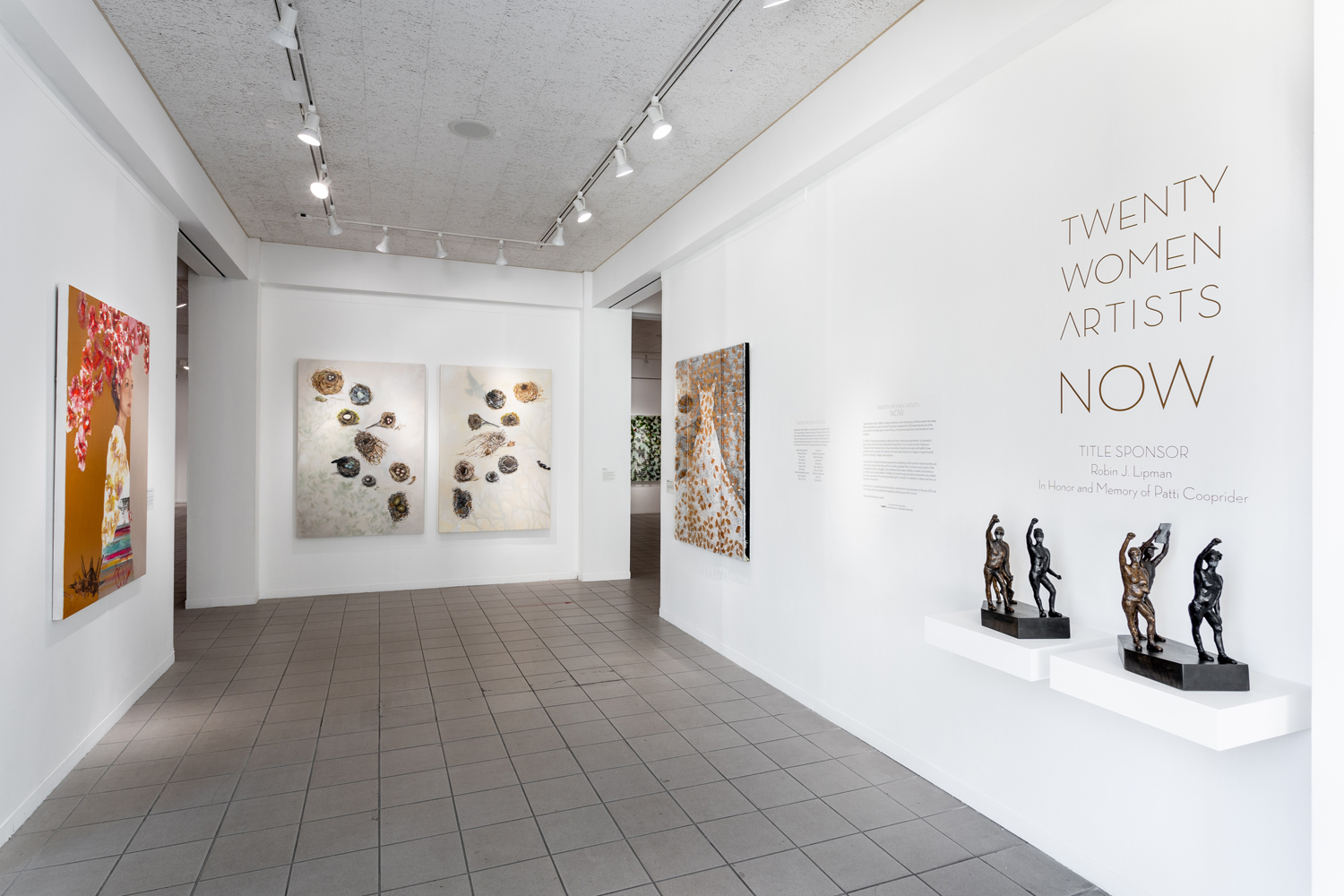 Twenty Women Artists: NOW Exhibition entrance