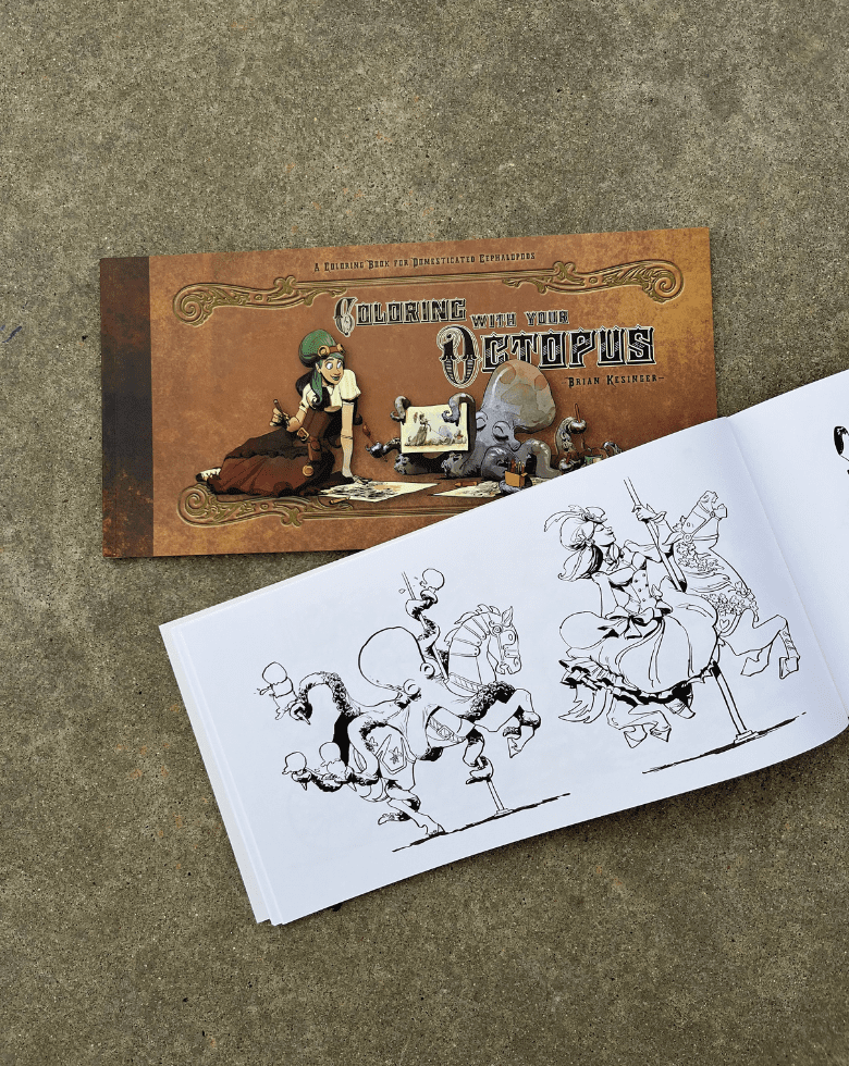 Coloring With Your Octopus_Brian Kesinger_$12